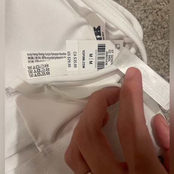 Victoria’s Secret  PINK ULTIMATE SCOOP SPORTS BRA, SZ M - Picture 4 of 4